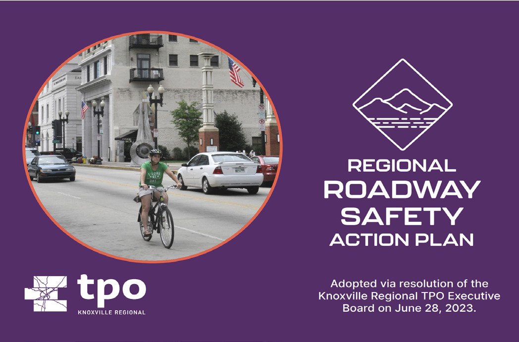 Page 2 of the Knoxville Regional Roadway Safety Action Plan project cutsheet